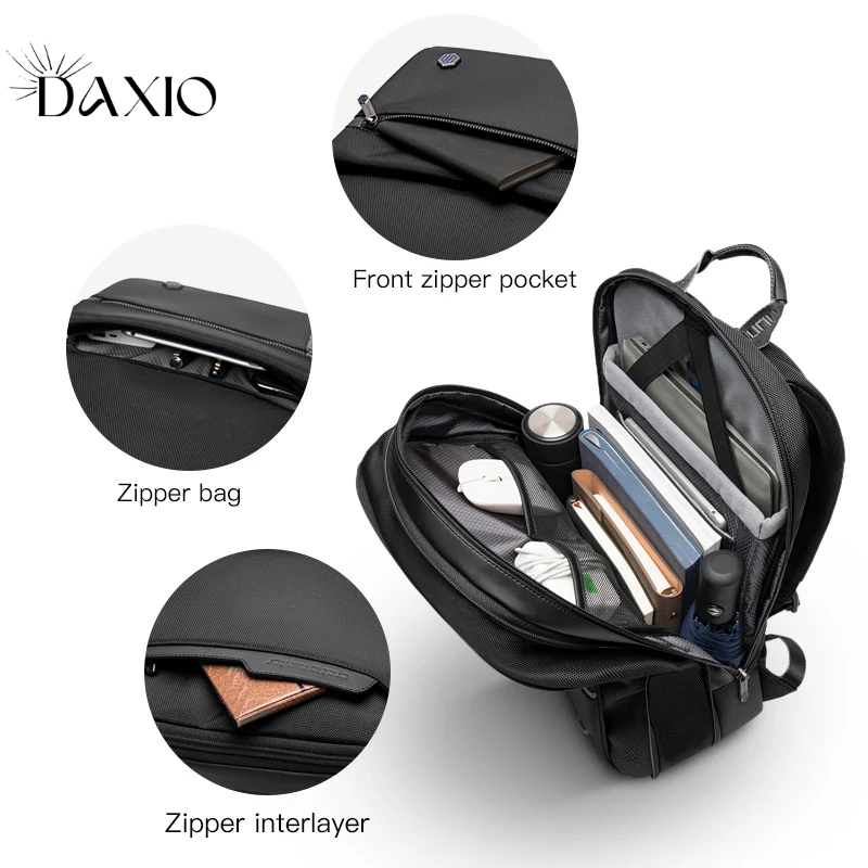 Business Backpack Extensible Noir