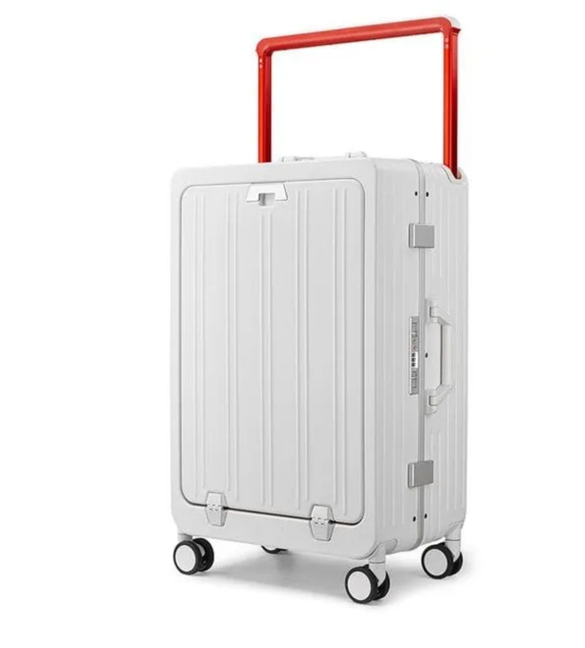 Valise Cabine Aluminium Premium  – USB, Sécurité TSA