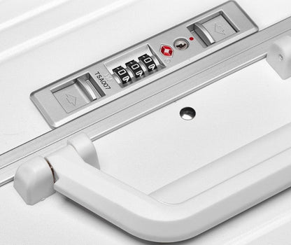 Valise Cabine Aluminium Premium  – USB, Sécurité TSA