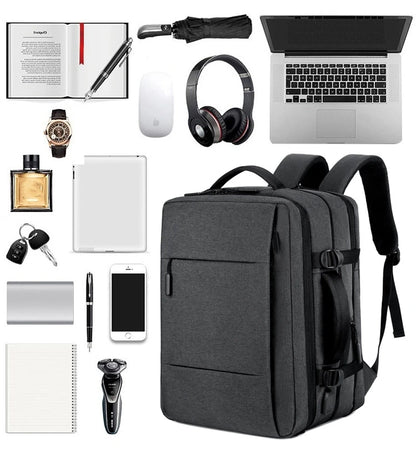 SAC À DOS VOYAGE & BUSINESS – GRANDE CAPACITÉ, SÉCURISÉ & CONNECTÉ