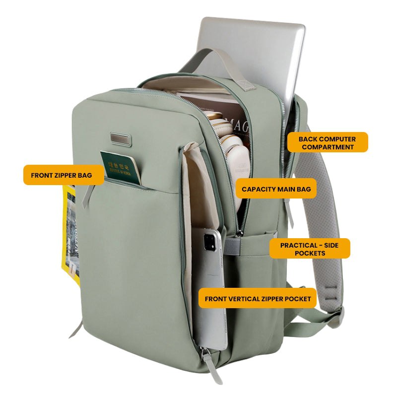 SAC À DOS BUSINESS & VOYAGE – GRANDE CAPACITÉ, PRATIQUE & ÉLÉGANT