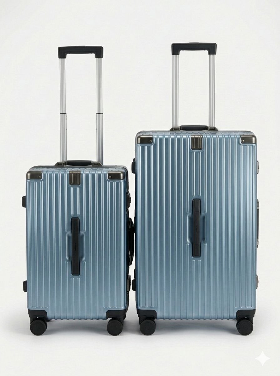 Set Valises 2 Pièces en Aluminium Premium – Ultra Résistantes & Sécurisées