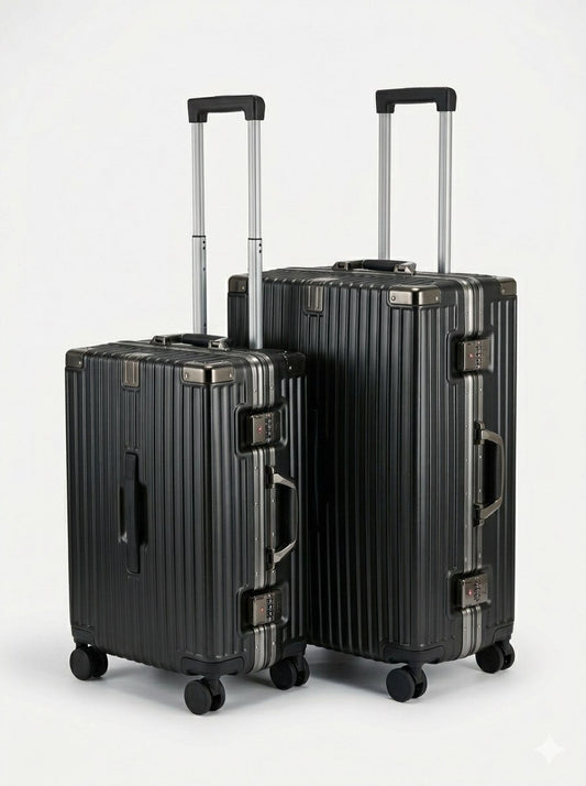 Set Valises 2 Pièces en Aluminium Premium – Ultra Résistantes & Sécurisées