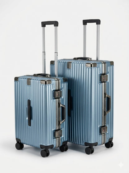 Set Valises 2 Pièces en Aluminium Premium – Ultra Résistantes & Sécurisées