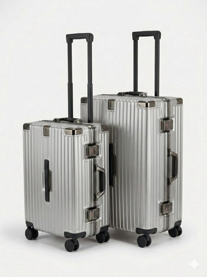 Set Valises 2 Pièces en Aluminium Premium – Ultra Résistantes & Sécurisées