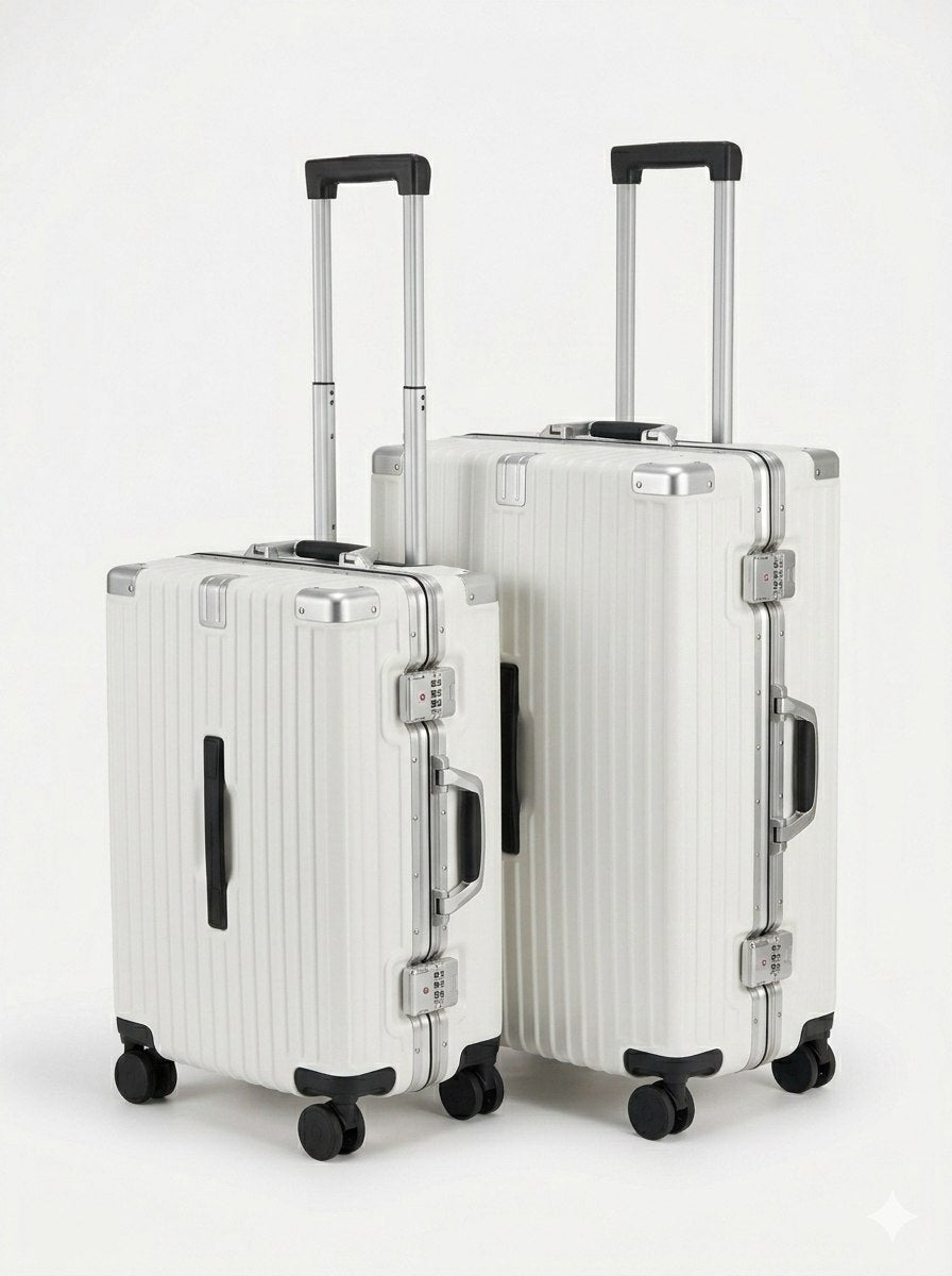 Set Valises 2 Pièces en Aluminium Premium – Ultra Résistantes & Sécurisées