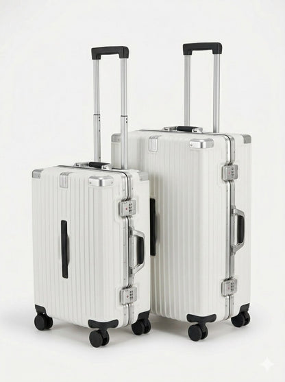 Set Valises 2 Pièces en Aluminium Premium – Ultra Résistantes & Sécurisées