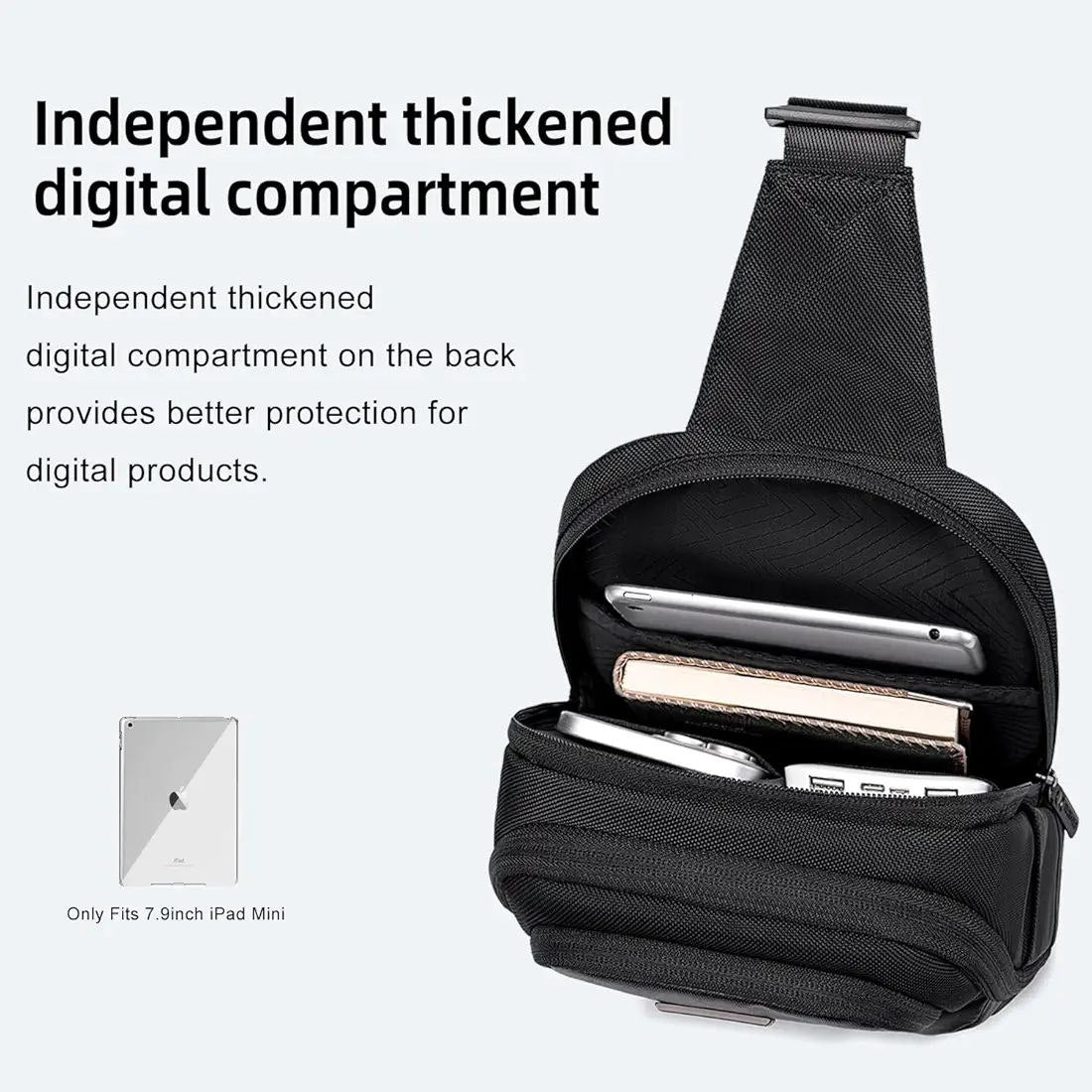 Sac Sling Premium – Sécurité, Style & Organisation en Mouvement