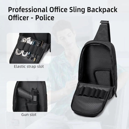 Sac Sling Premium – Sécurité, Style & Organisation en Mouvement
