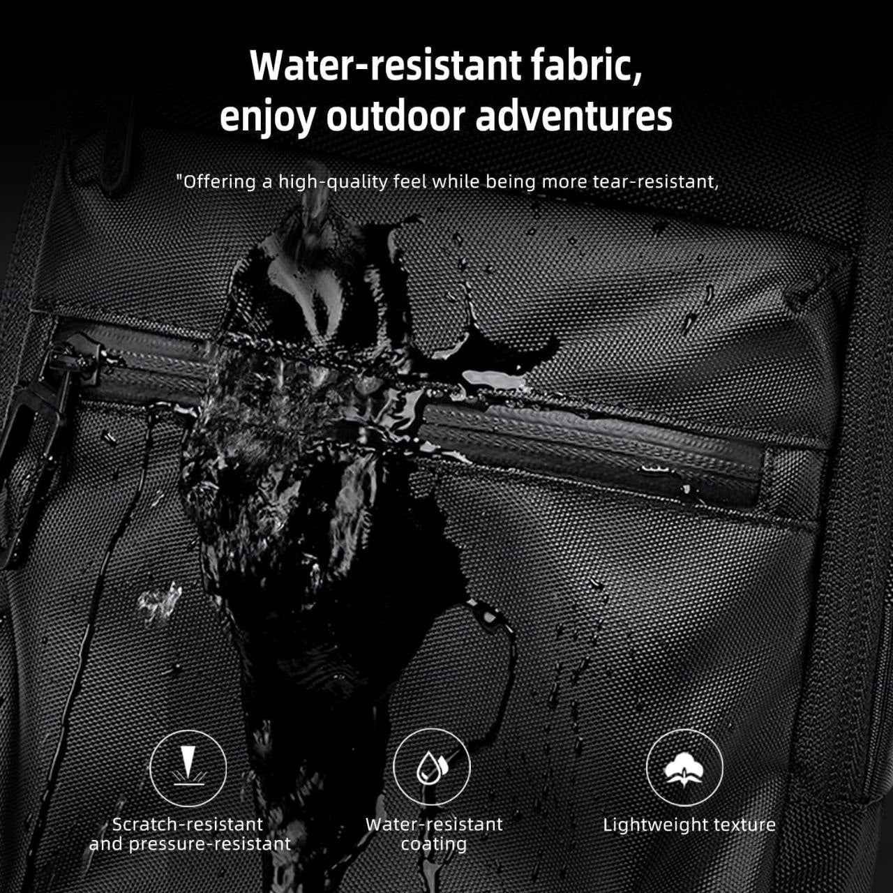 Sac Sling Premium – Sécurité, Style & Organisation en Mouvement