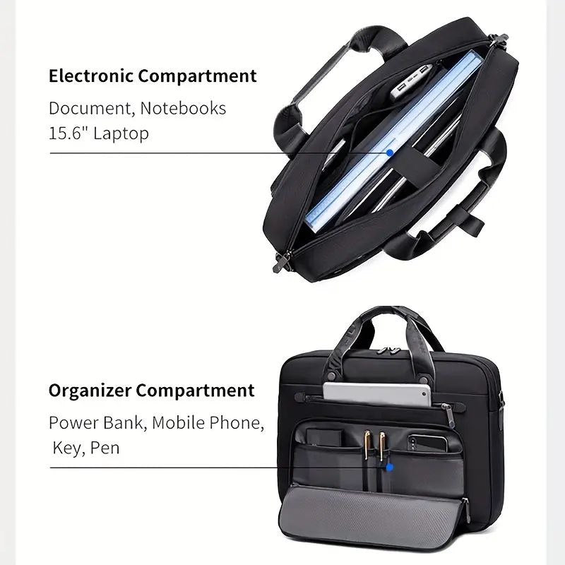 Business Briefcase Noir