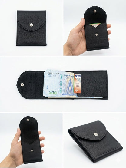 PORTEFEUILLE EN CUIR – MINIMALISTE & ÉLÉGANT