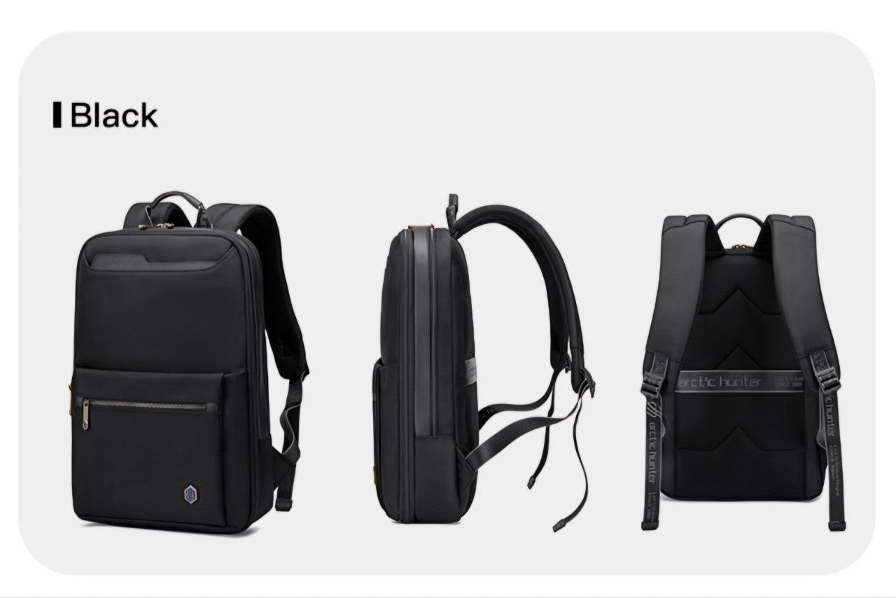 Business Backpack Extensible Noir