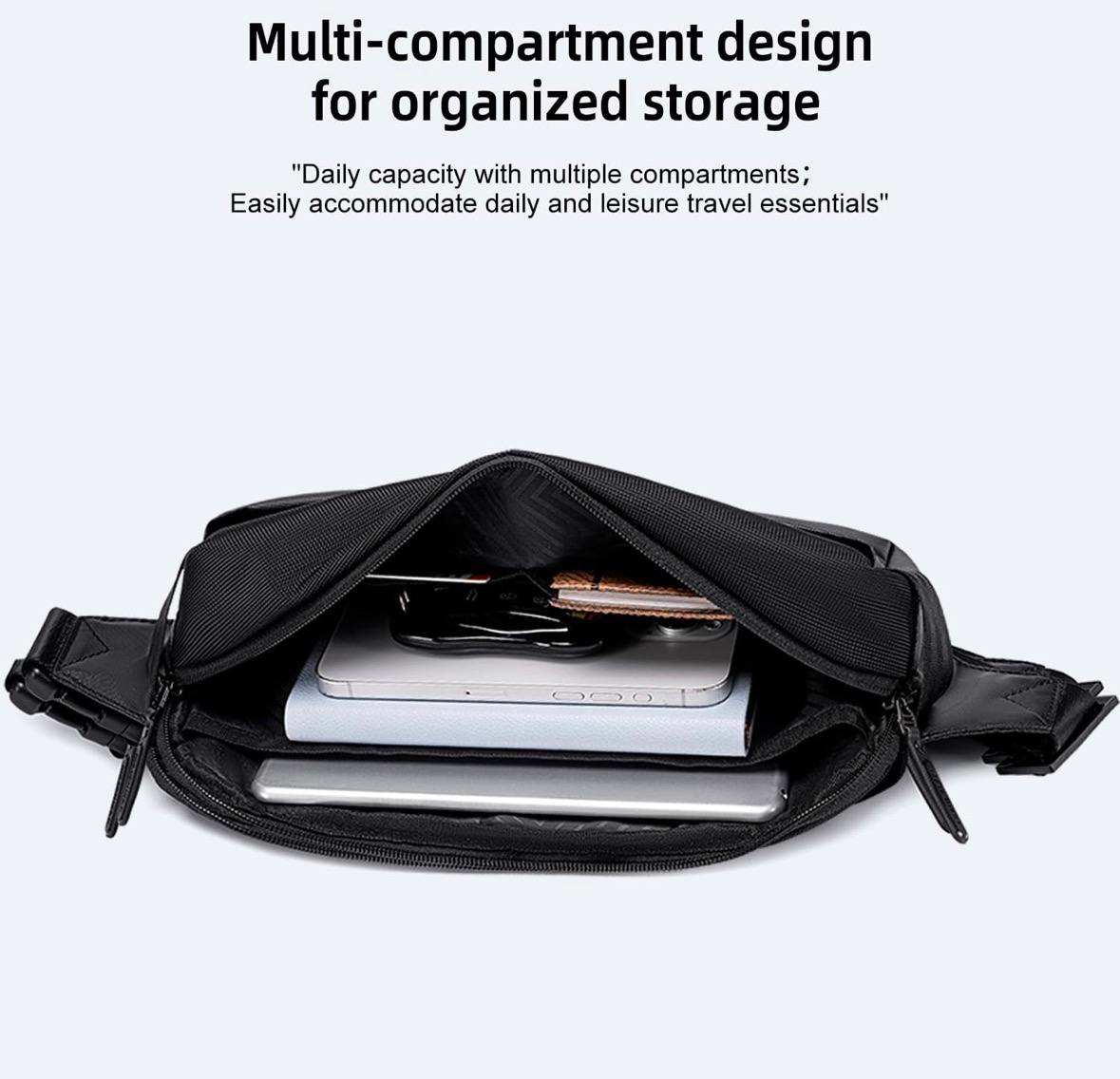 Sac Compact Urbain – Léger, Sécurisé & Toujours Prêt