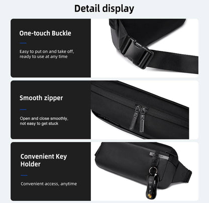 Sac Compact Urbain – Léger, Sécurisé & Toujours Prêt